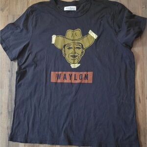 imogene + willie Black Short Sleeve Tee. XL. Soooo cool. Rare